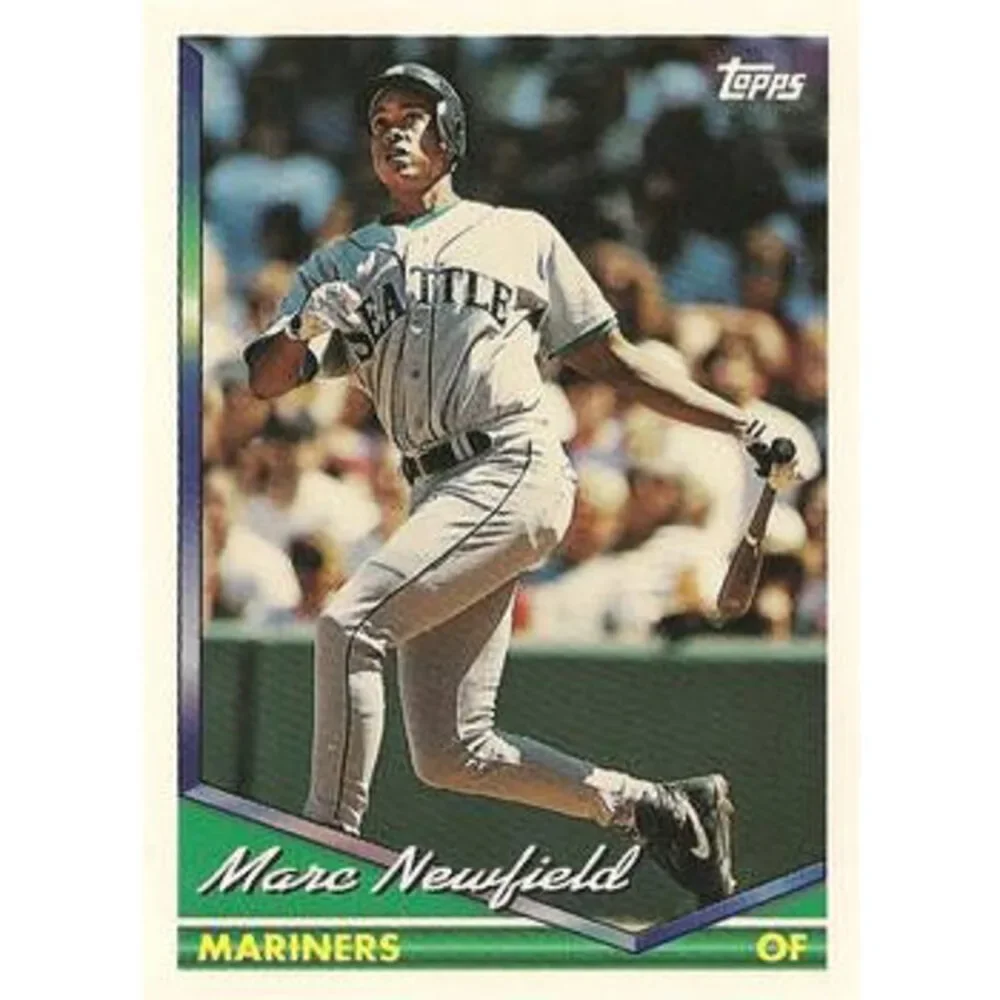 1994 Topps Marc Newfield # 262 Seattle Mariners